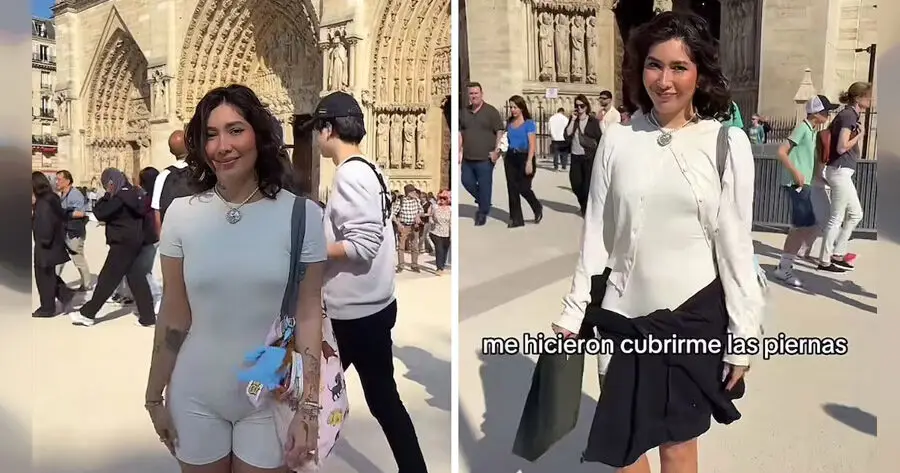 Tiktoker Lily García Notre Dame Prohíben