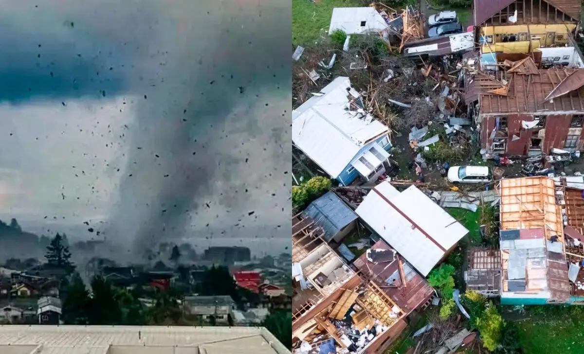 Tornado Chile Heridos Daños